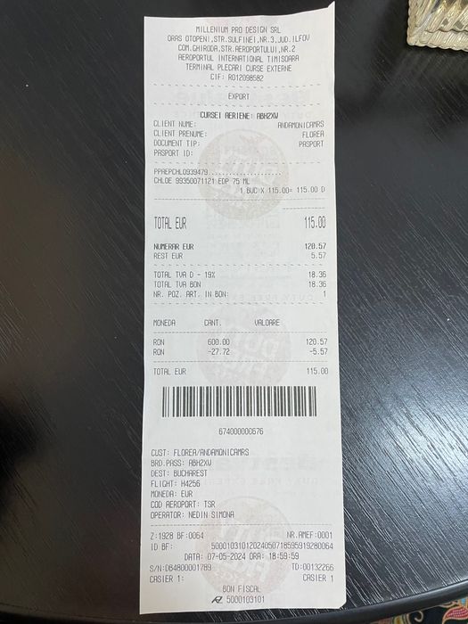 Chloé apa de parfum