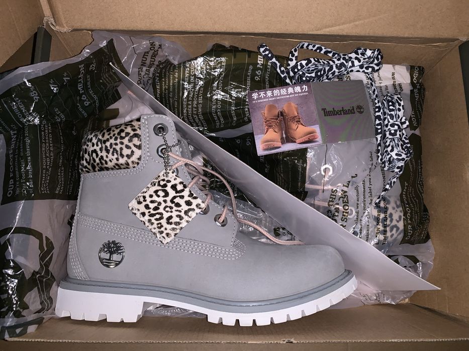 Ghete/ Bocanci Timberland Premium Din Piele Safari Cheetah Waterproof