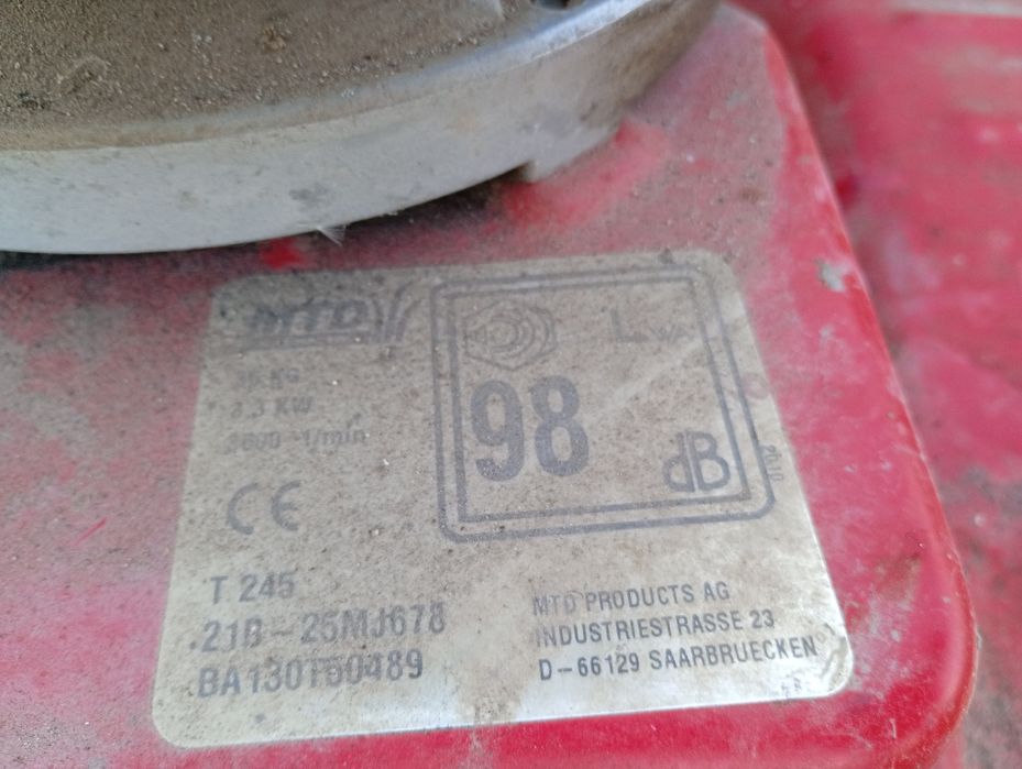 Мотофреза MTD с проблем