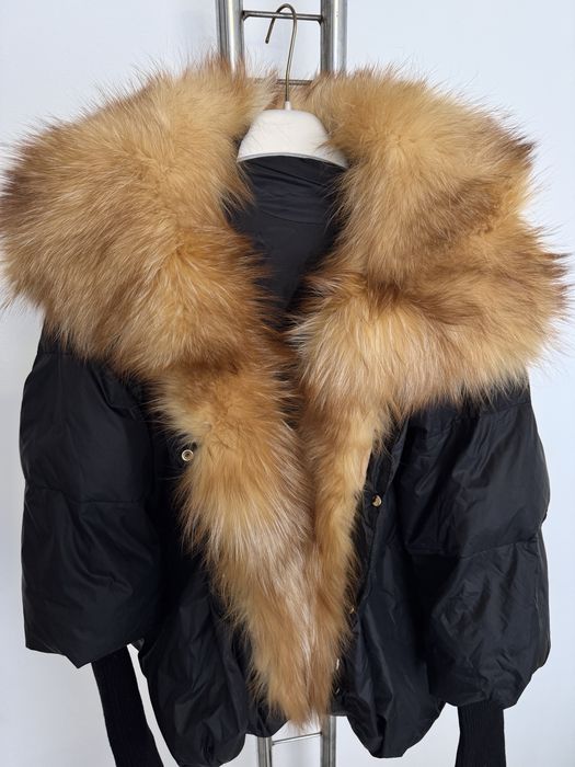 Geaca blana naturala vulpe 100%