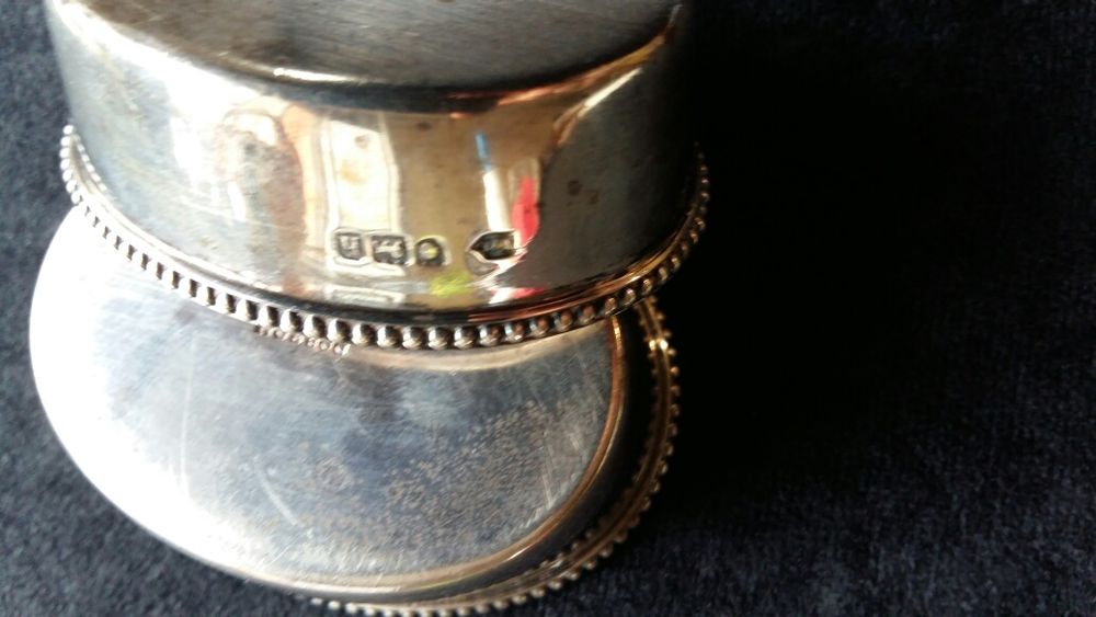 Сребърни купички за хайвер от масивно сребро 925