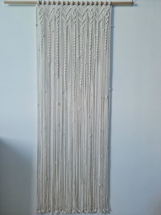 Макраме завеса за врата или прозорец