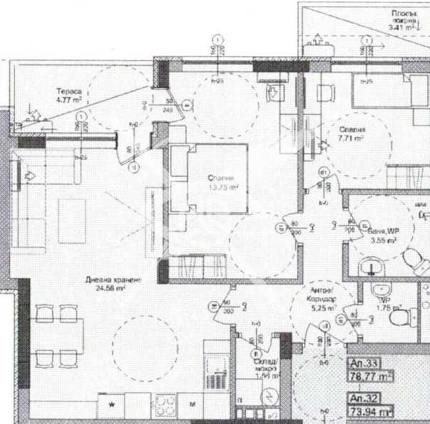 Тристаен апартамент в Айтос 65865