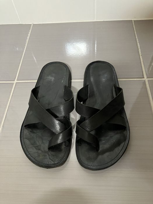 Papuci bata  din piele naturala marimea 40