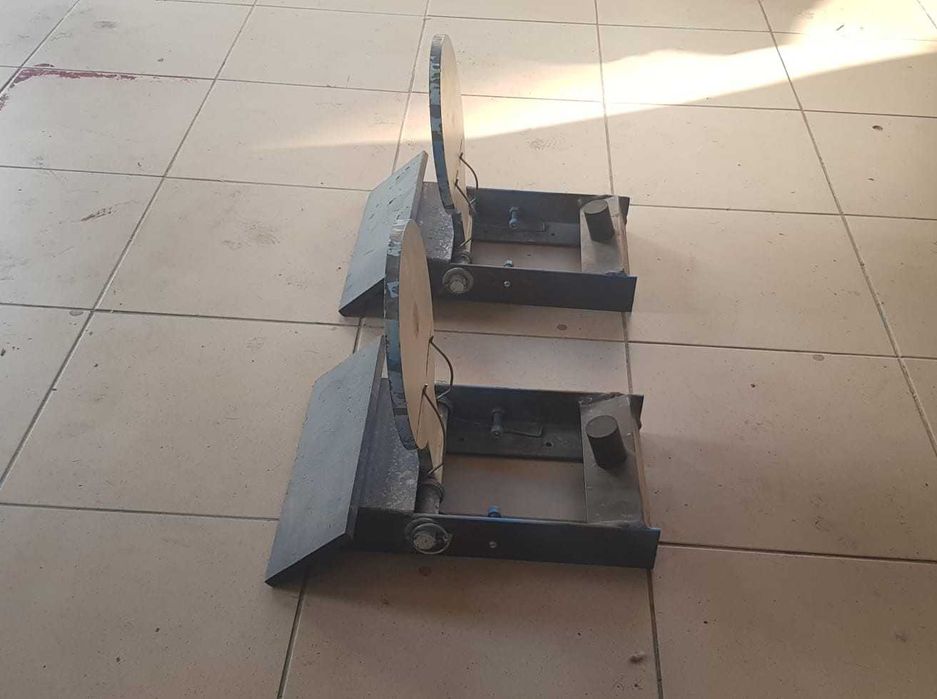 Tinte metalice pistol pusca IDPA IPSC Self setting HARDOX steel target