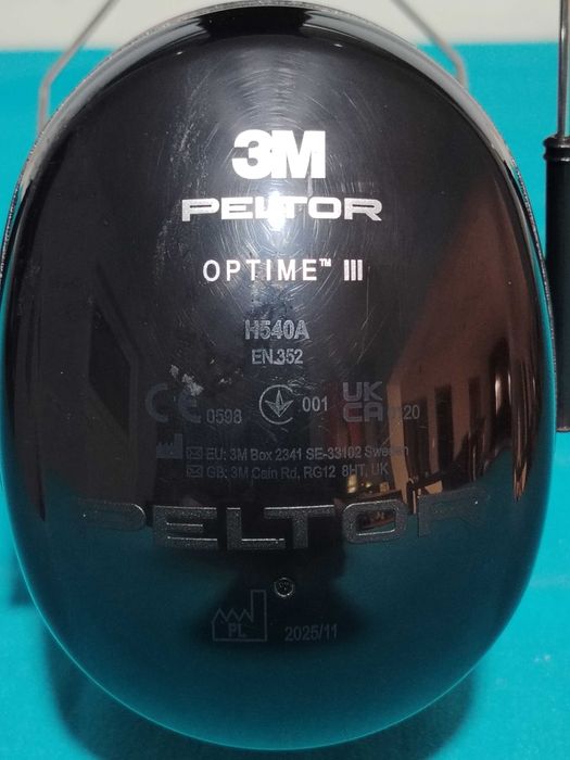 3M PELTOR Optime lll H540A antifoane casti de protecție zgomot