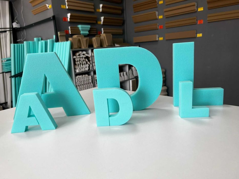 Litere si Cifre din polistiren