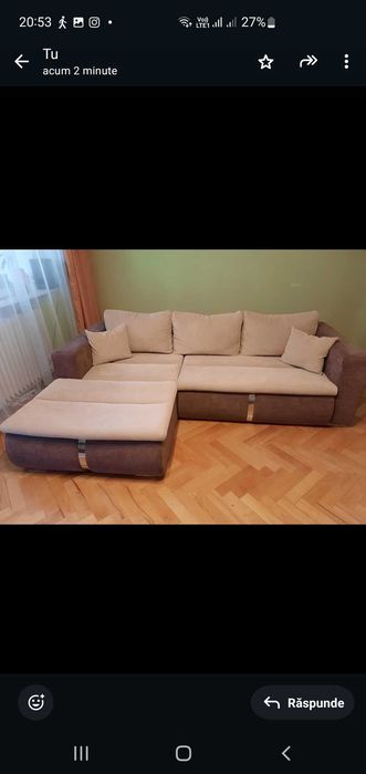 Canapea coltar  2500 x 1700 x 1000