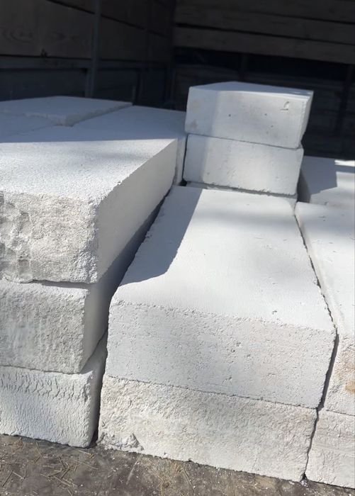 Газаблок Белый  Прочный