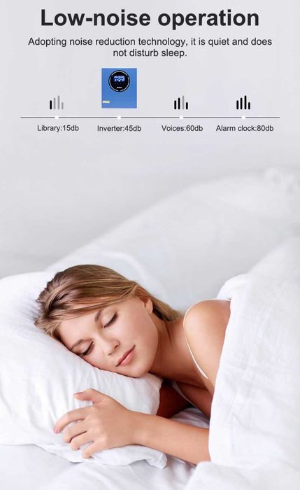 Hibrid solar invertor Anenji 4,2k, 4200W, 24V mppt, WiFi