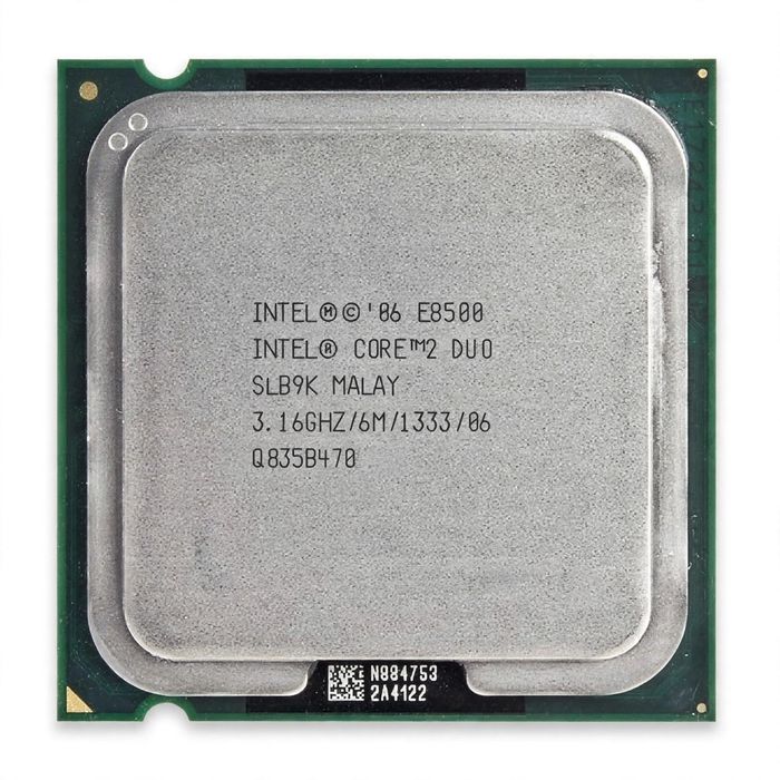 Процессор Intel Core 2 Duo E8500  

*Процессор Intel Co