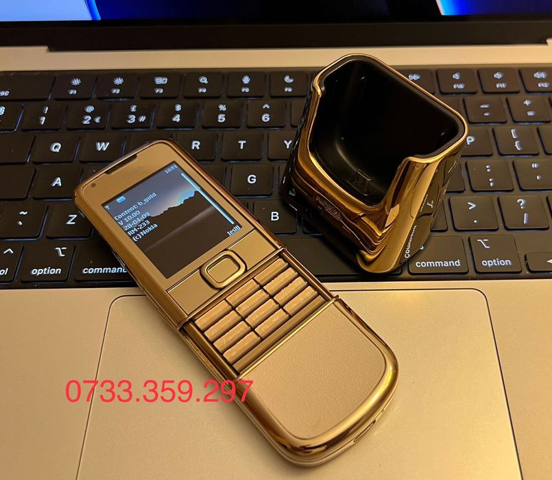 Nokia 8800 ARTE Gold Edition CA NOU ! RARITATE ! Telefon colectie