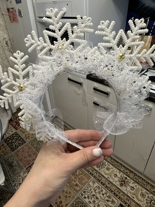 Ободок для Снежинки