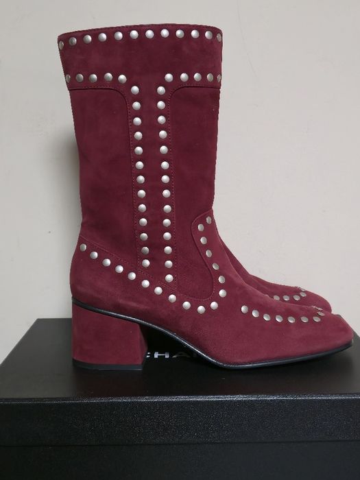 Coach Bootie With Rivets нови оригинални дамски боти