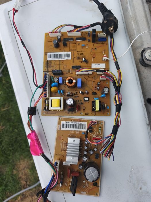 Motor inverter frigider Samsung, capsulă frigider, placa electronică
