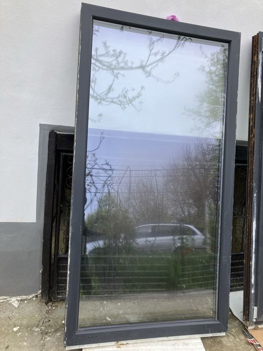 Fereastră PVC Fixa, 185x98, sticlă 24mm, Gri antracit