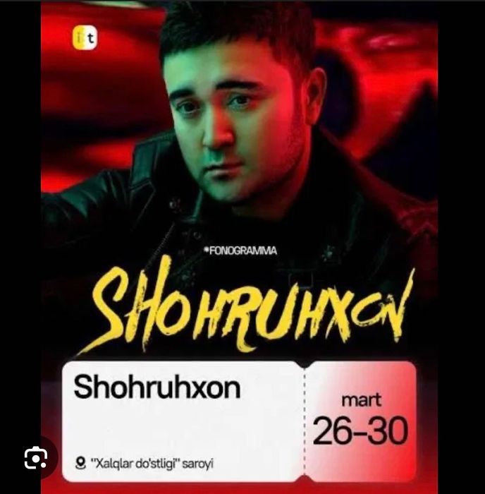 Shoxruzxon konsertiga
