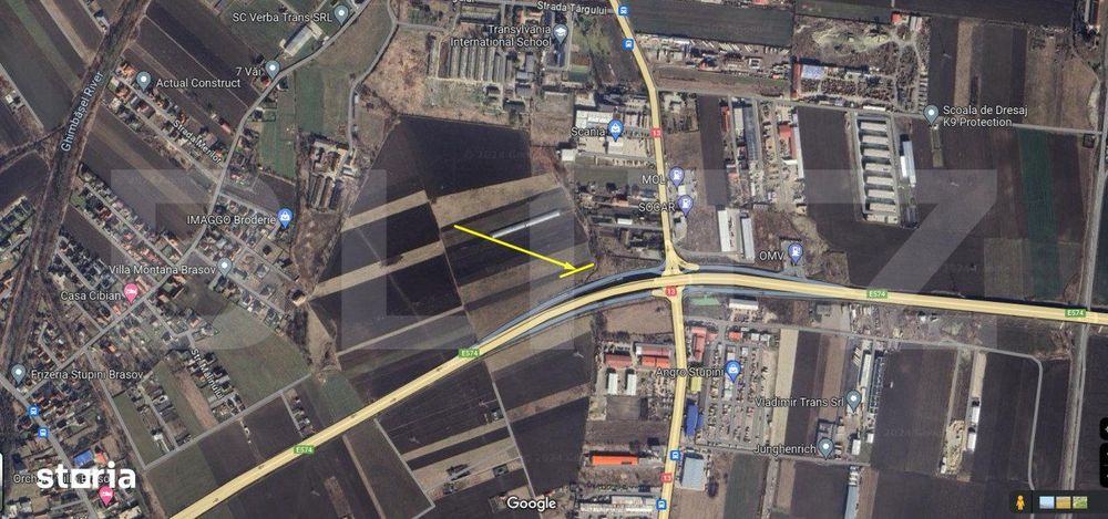 Teren in Stupini intravilan cu PUZ SI URBANISM - Zona Merilor - 1690mp