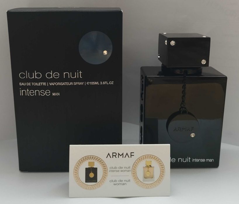 100% Оригинален чисто-нов в кутия Armaf Club De Nuit Man Intense EDP x 100 ml.