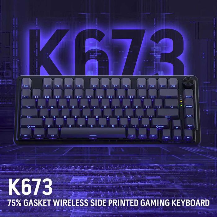 Клавиатура Redragon UCAL K673 PRO Side Printed PBT Keycaps -оригинал