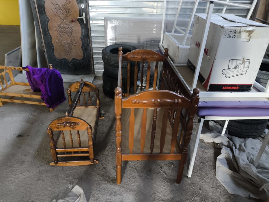 Манеж бесік бірге