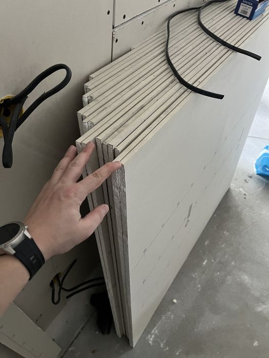 Гипсокартон обычный 125на 120см