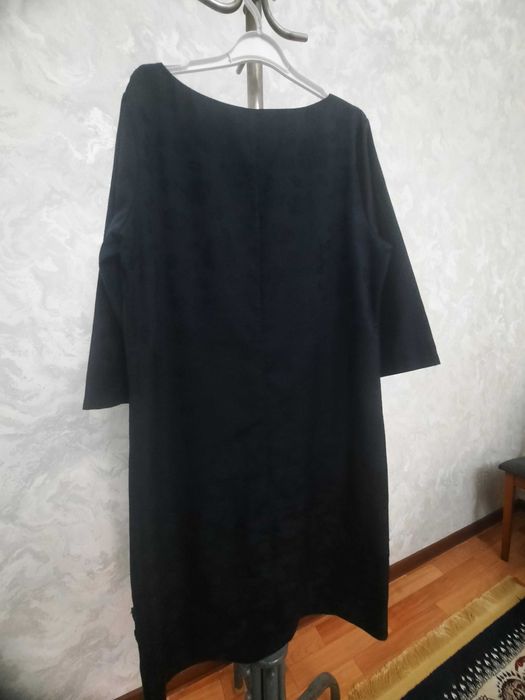 Платье бу тёмносинего цвета