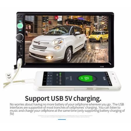 Mp3 Mp5 player auto cu ecran de 7 inch / camera marsarier