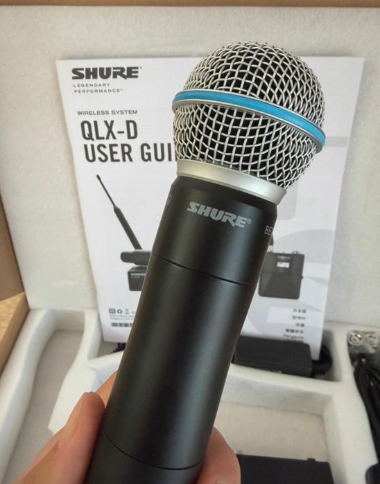 Shure QLXD4 Beta 58A microfon wireless digital profesional 900MHz