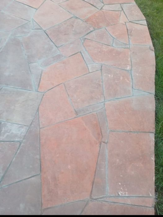 Камень Плитняк красный