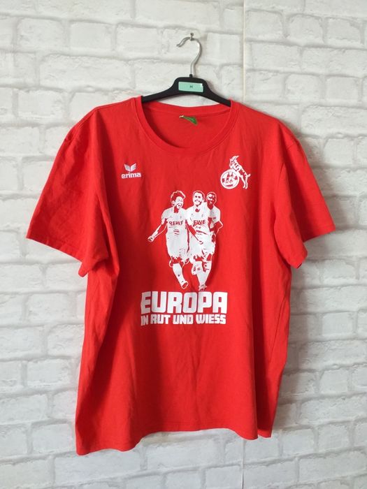 Tricou Erima FC Koln Europa In Rut Und Weiss 2017 de colectie