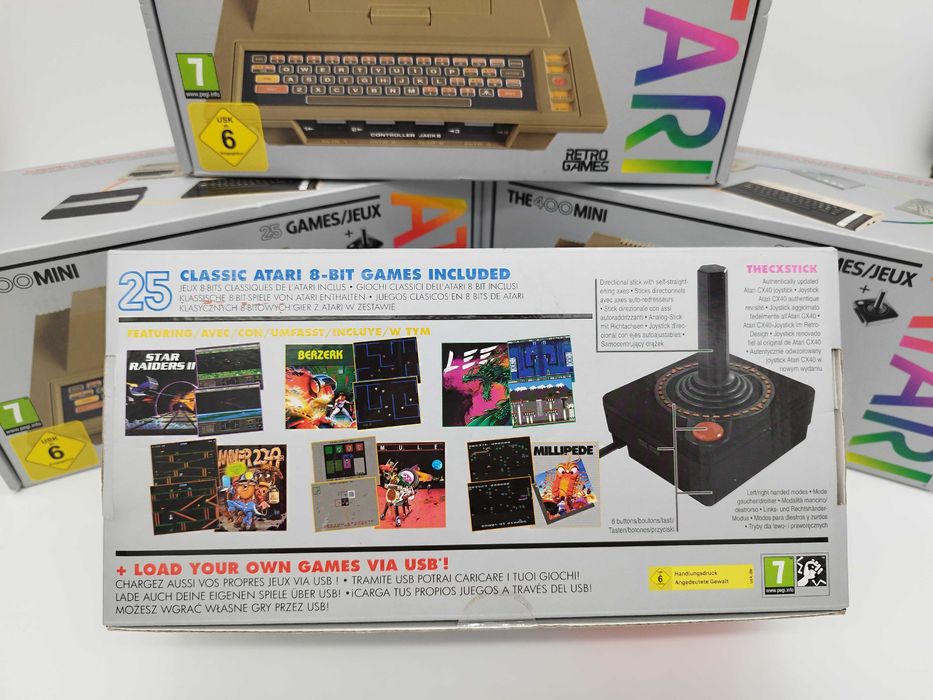 НОВИ ! Мини конзола Atari - The 400 Mini/ За Колекционери!