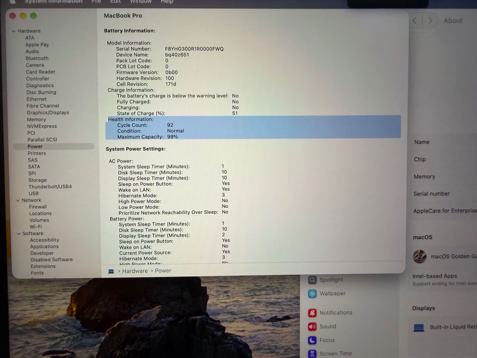 MacBook Pro 16" M4 PRO Chip 14-CPU/20-GPU/48GB RAM/512GB SSD В ГАРАНЦИЯ 28.12.2028г.