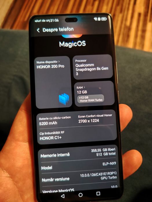 Honor 200 pro in garantie