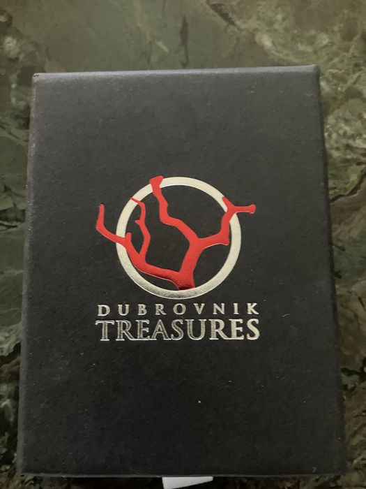 Луксозен комплект с естествено червен корал  -Dubrovnik Treasures