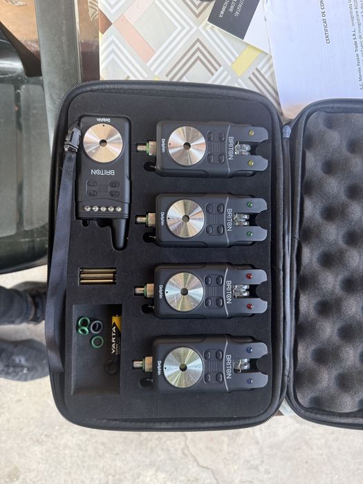 Set 4 senzori + statie Delphin Briton