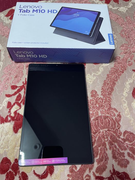 Tableta Lenovo Tab M10HD noua + husa + folie.