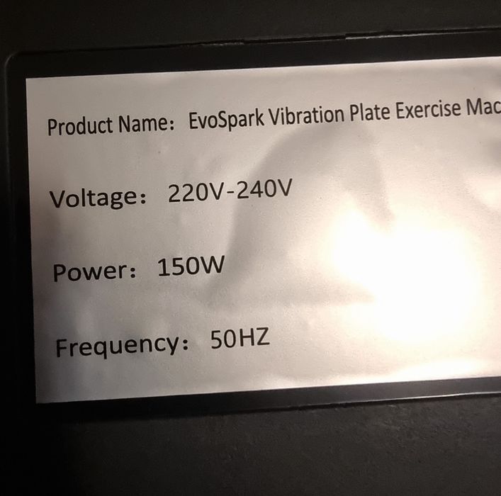 Вибрационна плоча за тренировки EvoSpark