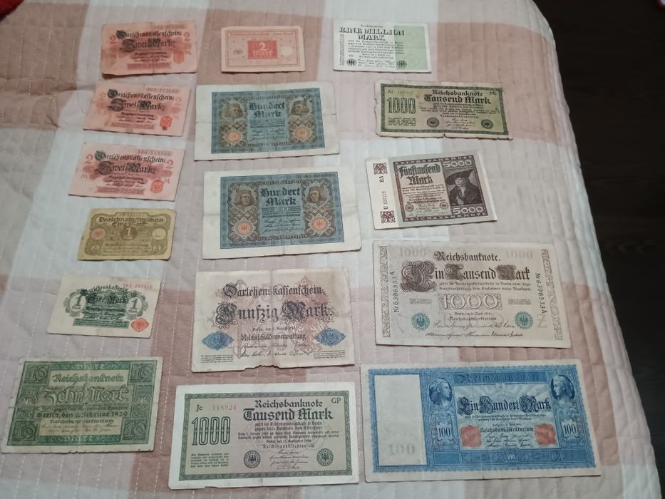 LOT Bancnote VECHI Nemțești
