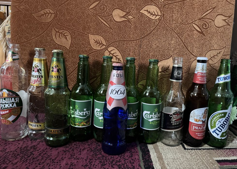 Стеклянные бутылки