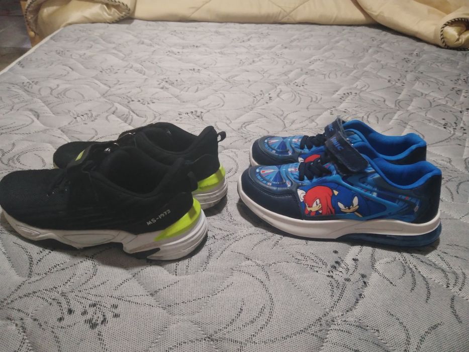 Детски маратонки за момче Мат стар и Соник номер 32, без забележки