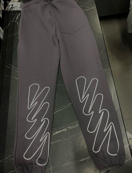Оригинално Off-white Wave outline hoodie and wave sweatpants