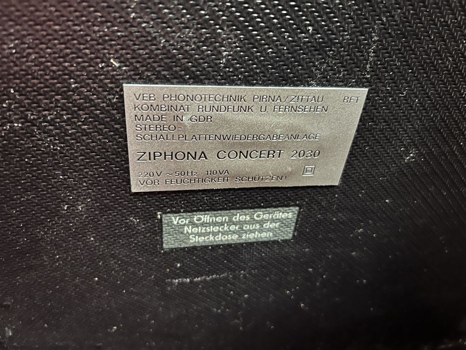 Sistem audio pick-up Ziphona Concert2030