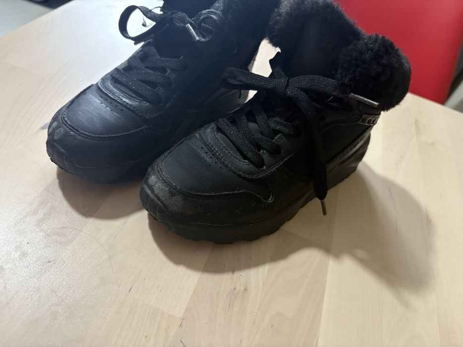 OFERTA Ghete piele fete Lasocki 31 + cadou ghete Skechers
