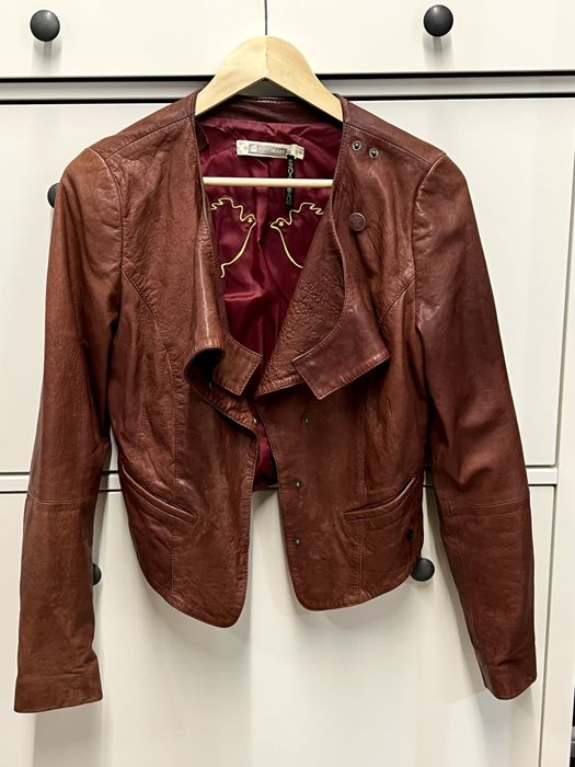 Яке от естествена кожа ROXY размер М