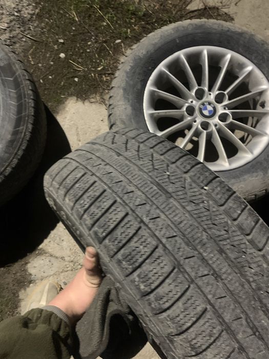 Диски бмв е39 на зимней резине