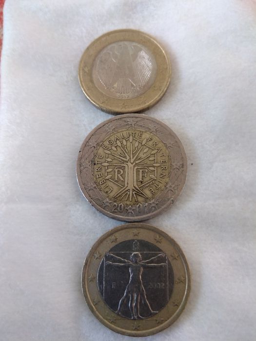 Евро монети редки