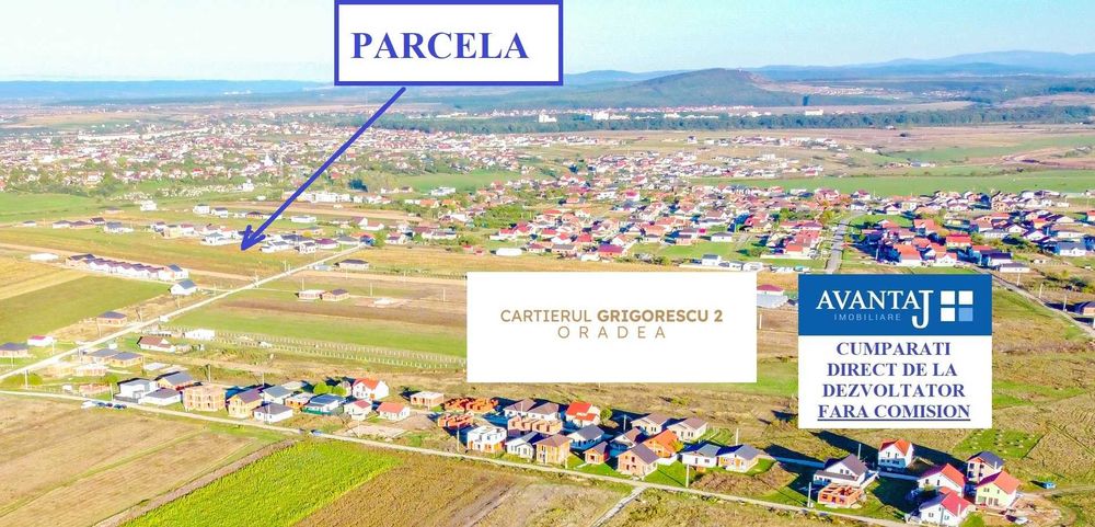 Parcele Cartier GRIGORESCU 2 la ASFALT si toate utilitatile