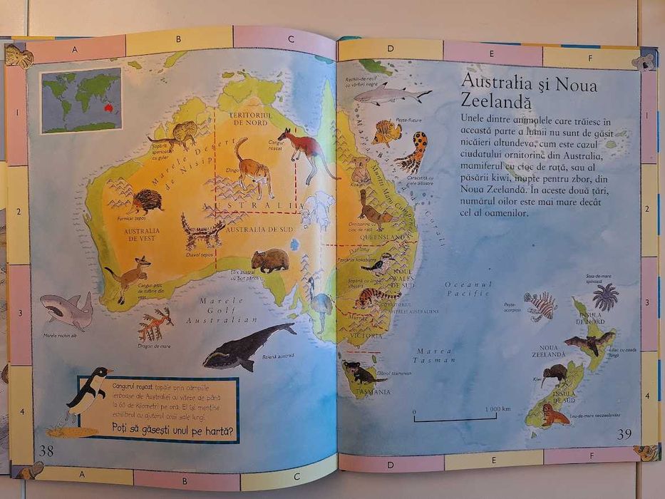 Primul atlas ilustrat - Animale (ed. Corint Junior)