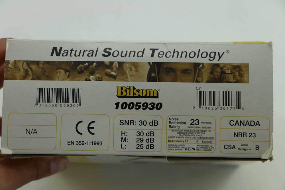 Антифони Bilsom-USA, NRR 23